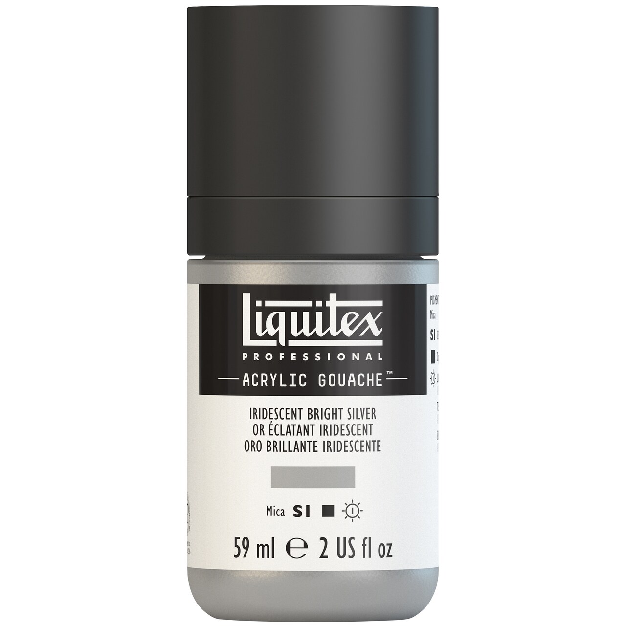 Liquitex Professional Acrylic Gouache, 59Ml, Iridescent Bright Sliver